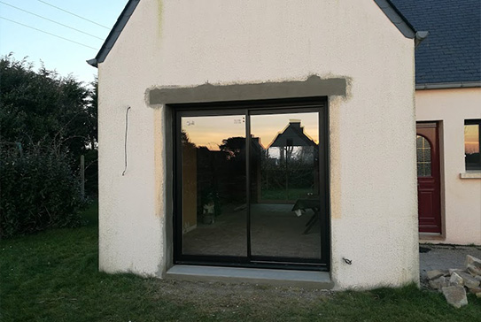 Extension d'une maison